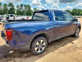 2018 Honda Ridgeline RTL-T with VIN 5FPYK3F6XJB012113, listed as a Copart auction lot 60040285 with 50,956 mi miles and Salvage title. Bid and sale history available at DreamBid. Image 3.
