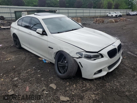 2015 BMW 5 Series 528i z VIN WBA5A5C57FD515650, wystawiony jako Copart lot #57110125 z przebiegiem 138 460 mil mil oraz Szkoda całkowita • Salvage title. Historia ofert i sprzedaży dostępna na DreamBid. Obrazek 4.
