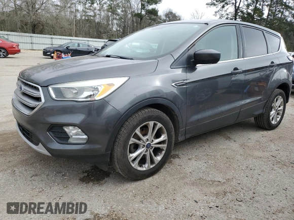 2017 Ford Escape SE with VIN 1FMCU0GD2HUC52083, listed as a Copart auction lot 46518655 with 143,152 mi miles and Salvage Title. Bid and sale history available at carsss.com. Image 1.