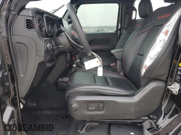2024 Jeep Wrangler Rubicon X with VIN 1C4RJXFG1RW137055, listed as a Copart auction lot 43633625 with 7,686 mi miles and Clean title. Bid and sale history available at DreamBid. Image 7.