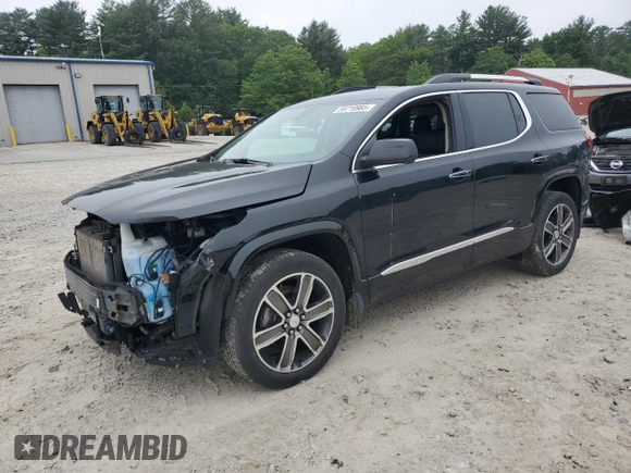 2017 GMC Acadia Denali with VIN 1GKKNXLS0HZ319460, listed as a Copart auction lot 59719985 with 110,302 mi miles and Salvage title. Bid and sale history available at DreamBid. Image 1.