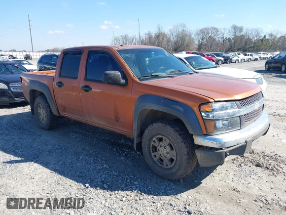 2005 Chevrolet Colorado 1SF LS Z71 with VIN 1GCDT136158216222, listed as a IAAI auction lot 41563003 with 259,490 mi miles. Bid and sale history available at carsss.com. Image 1.
