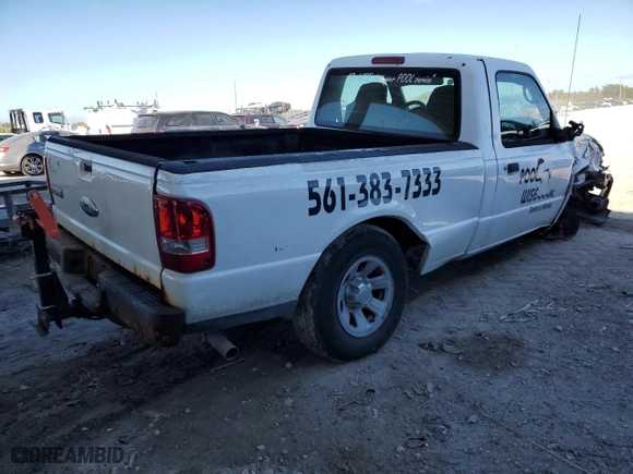 2009 Ford Ranger XL with VIN 1FTYR10D89PA31521, listed as a Copart auction lot 41540315 with 99,689 mi miles and Salvage Title. Bid and sale history available at carsss.com. Image 3.