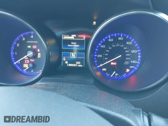 2015 Subaru Legacy Premium with VIN 4S3BNBE66F3033675, listed as a IAAI auction lot 41979035 with 136,591 mi miles and . Bid and sale history available at DreamBid. Image 7.