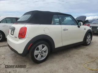 2017 MINI Convertible Cooper z VIN WMWWG5C38H3C99627, wystawiony jako Copart lot #75053914 z przebiegiem 42 087 mil mil oraz Nie do naprawy • Non repairable. Historia ofert i sprzedaży dostępna na DreamBid. Obrazek 3.