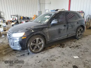 2019 Audi Q5 Prestige with VIN WA1FNAFY1K2026607, listed as a Copart auction lot 46354455 with 76,637 mi miles and Non Repairable. Bid and sale history available at carsss.com. Image 1.