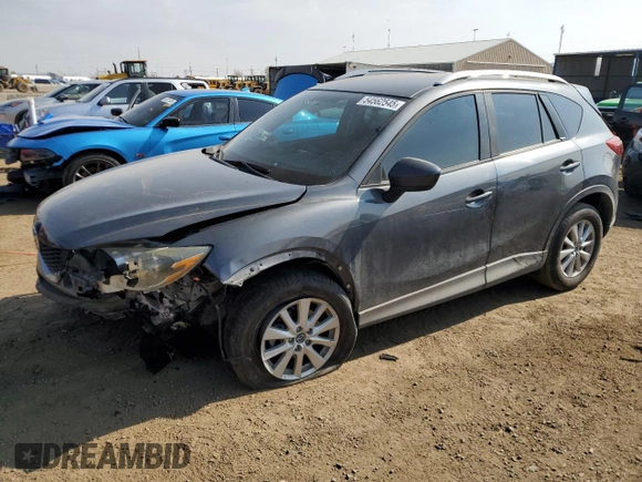 2014 Mazda CX-5 Sport z VIN JM3KE4BE1E0359446, wystawiony jako Copart lot #54562545 z przebiegiem 128 150 mil mil oraz Szkoda całkowita • Salvage title. Historia ofert i sprzedaży dostępna na DreamBid. Obrazek 1.