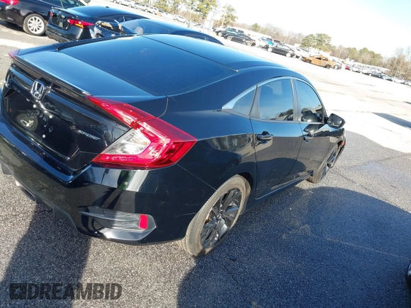 2019 Honda Civic Sport with VIN 2HGFC2F83KH567345, listed as a IAAI auction lot 41353597 with 142,857 mi miles and . Bid and sale history available at DreamBid. Image 4.