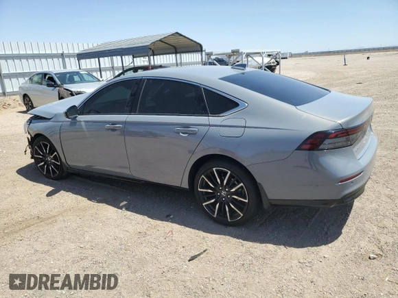 2024 Honda Accord Touring with VIN 1HGCY2F87RA075351, listed as a Copart auction lot 58370445 with 9,340 mi miles and Salvage title. Bid and sale history available at DreamBid. Image 2.
