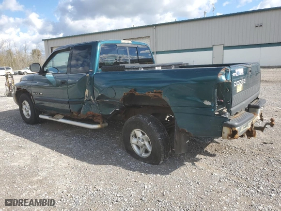 1998 Dodge Ram 1500 with VIN 3B7HC12Z2WG209076, listed as a Copart auction lot 74892394 with 219,965 mi miles and Salvage Title. Bid and sale history available at carsss.com. Image 2.