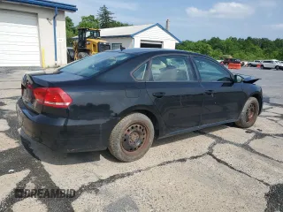 2012 Volkswagen Passat S with VIN 1VWAP7A39CC006994, listed as a Copart auction lot 59268465 with 180,500 mi miles and Salvage title. Bid and sale history available at DreamBid. Image 3.