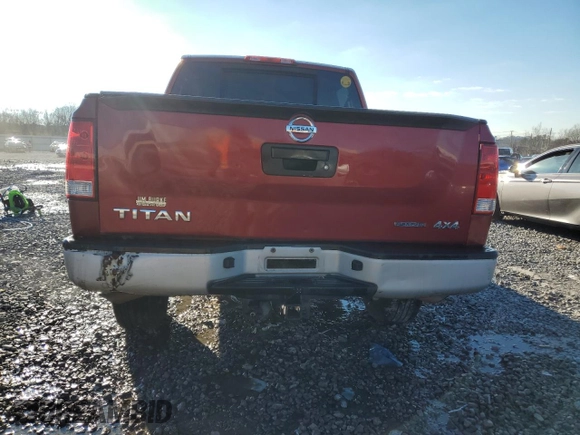 2013 Nissan Titan XE with VIN 1N6BA0EJ7DN300499, listed as a Copart auction lot 41383345 with 180,371 mi miles and Salvage Title. Bid and sale history available at carsss.com. Image 6.