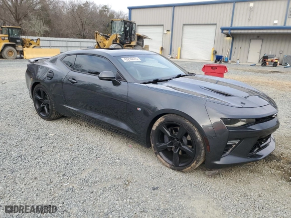 2016 Chevrolet Camaro 2SS with VIN 1G1FH1R76G0145782, listed as a Copart auction lot 43236075 with 56,217 mi miles and Salvage Title. Bid and sale history available at carsss.com. Image 4.