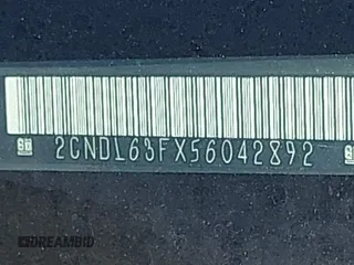 2005 Chevrolet Equinox LT z VIN 2CNDL63FX56042892, wystawiony jako IAAI lot #42420296 z przebiegiem 129 460 mil mil oraz . Historia ofert i sprzedaży dostępna na DreamBid. Obrazek 9.