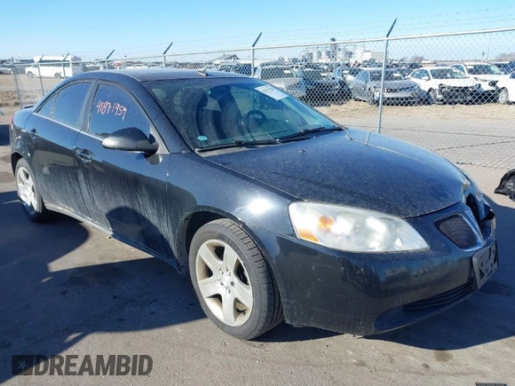2008 Pontiac G6 with VIN 1G2ZG57B284187306, listed as a IAAI auction lot 41871959 with 190,744 mi miles. Bid and sale history available at carsss.com. Image 1.