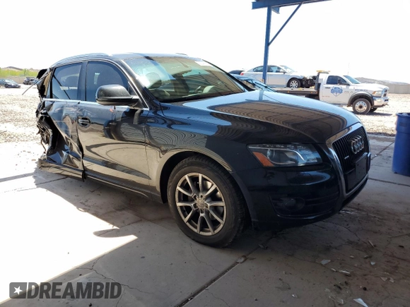 2012 Audi Q5 Premium with VIN WA1LKCFP2CA002628, listed as a Copart auction lot 56240585 with 129,335 mi miles and Salvage title. Bid and sale history available at DreamBid. Image 4.