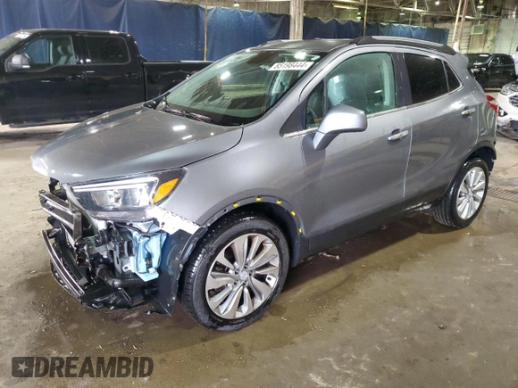 2020 Buick Encore Preferred with VIN KL4CJASB6LB003390, listed as a Copart auction lot 85198444 with 24,012 mi miles and Salvage Title. Bid and sale history available at DreamBid. Image 1.