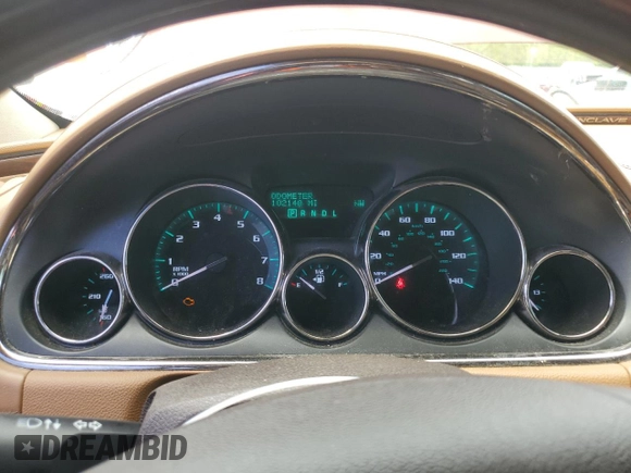 2017 Buick Enclave Leather with VIN 5GAKRBKD1HJ332563, listed as a Copart auction lot 51673575 with 102,148 mi miles and Clean Title. Bid and sale history available at DreamBid. Image 9.