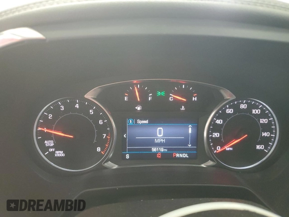 2020 Chevrolet Blazer LT with VIN 3GNKBCRS3LS715903, listed as a Copart auction lot 51078185 with 56,119 mi miles and Salvage title. Bid and sale history available at DreamBid. Image 9.