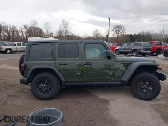2024 Jeep Wrangler Willys z VIN 1C4RJXN64RW163089, wystawiony jako IAAI lot #41145274 z przebiegiem 31 869 mil mil oraz . Historia ofert i sprzedaży dostępna na DreamBid. Obrazek 13.