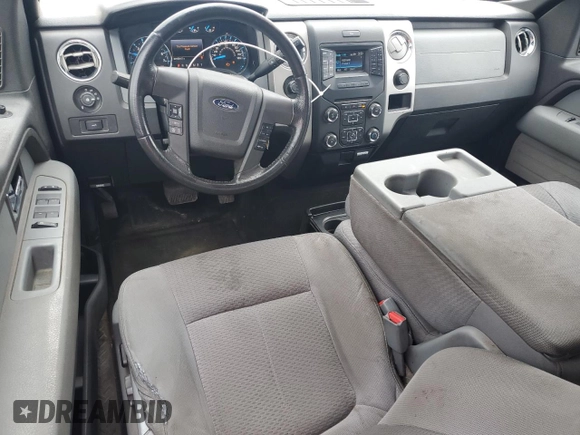 2013 Ford F-150 XL with VIN 1FTFX1ET4DFD31973, listed as a Copart auction lot 53285255 with 201,594 mi miles and Clean title. Bid and sale history available at DreamBid. Image 8.