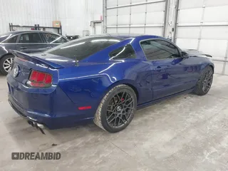 2013 Ford Mustang GT with VIN 1ZVBP8CF1D5284621, listed as a IAAI auction lot 41874578 with 89,617 mi miles and . Bid and sale history available at DreamBid. Image 4.