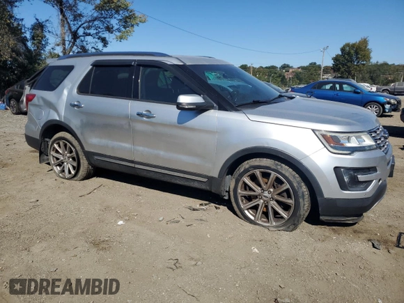 2016 Ford Explorer Limited with VIN 1FM5K8F81GGA18533, listed as a Copart auction lot 75524674 with 125,171 mi miles and Salvage Title. Bid and sale history available at carsss.com. Image 4.