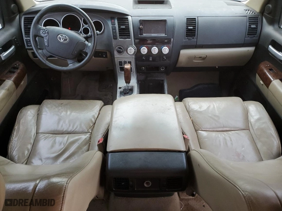 2010 Toyota Tundra 4WD Truck LTD with VIN 5TFHW5F14AX095802, listed as a Copart auction lot 42676385 with 0 mi miles and Salvage Title. Bid and sale history available at carsss.com. Image 8.