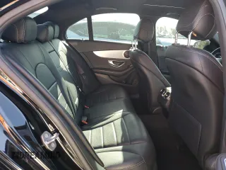 2018 Mercedes-Benz C with VIN 55SWF4JB0JU263980, listed as a Copart auction lot 50843375 with 92,395 mi miles and Salvage Title. Bid and sale history available at carsss.com. Image 10.