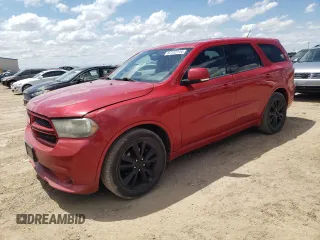 2012 Dodge Durango R/T with VIN 1C4SDHCT8CC130015, listed as a Copart auction lot 62122114 with 131,544 mi miles and Salvage title. Bid and sale history available at DreamBid. Image 1.