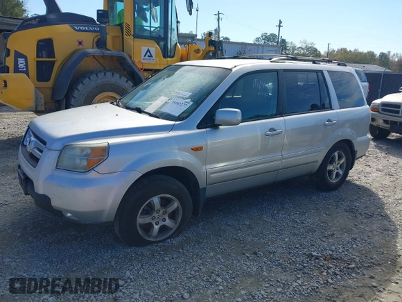 2006 Honda Pilot EX with VIN 5FNYF28406B049584, listed as a IAAI auction lot 38183277 with 281,810 mi miles and . Bid and sale history available at DreamBid. Image 2.