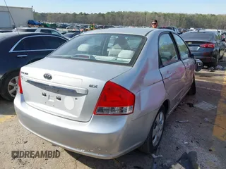 2009 Kia Spectra EX with VIN KNAFE221495617346, listed as a IAAI auction lot 41836957 with 174,176 mi miles. Bid and sale history available at carsss.com. Image 4.