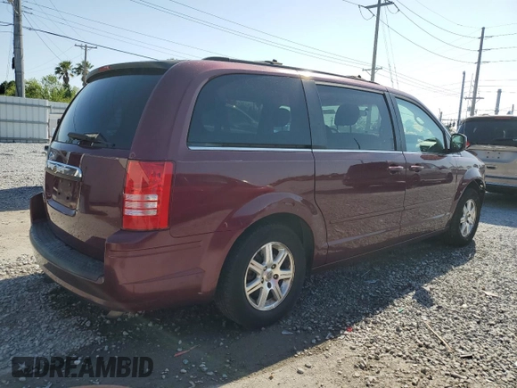 2008 Chrysler Town & Country Touring with VIN 2A8HR54P08R758069, listed as a Copart auction lot 52745885 with 153,009 mi miles and Salvage Title. Bid and sale history available at carsss.com. Image 3.