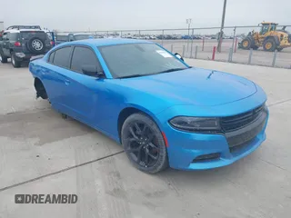 2023 Dodge Charger SXT with VIN 2C3CDXBG3PH631856, listed as a IAAI auction lot 41626032 with 23,447 mi miles. Bid and sale history available at carsss.com. Image 1.