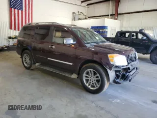 2014 Nissan Armada Platinum z VIN 5N1BA0NFXEN610416, wystawiony jako Copart lot #74033474 z przebiegiem 151 302 mil mil oraz Szkoda całkowita • Salvage title. Historia ofert i sprzedaży dostępna na DreamBid. Obrazek 4.