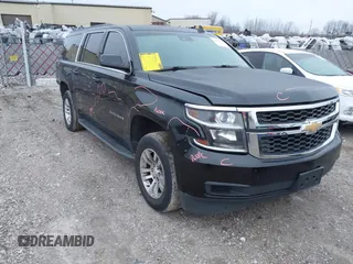 2016 Chevrolet Suburban LT with VIN 1GNSKHKCXGR478707, listed as a IAAI auction lot 41183747 with 157,893 mi miles. Bid and sale history available at carsss.com. Image 1.