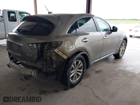 2011 Infiniti FX with VIN JN8AS1MW9BM730900, listed as a IAAI auction lot 42359909 with 181,596 mi miles and . Bid and sale history available at DreamBid. Image 4.