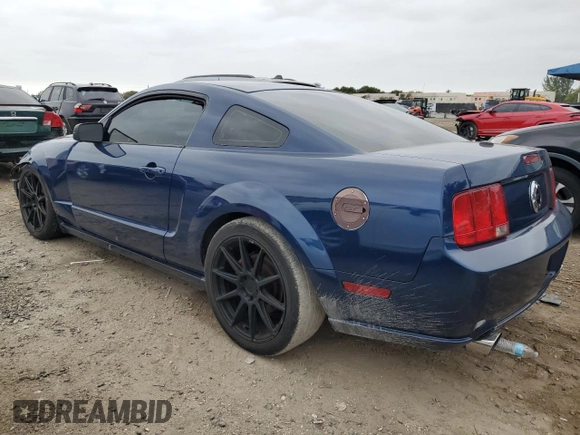 2007 Ford Mustang GT Deluxe with VIN 1ZVHT82H075304239, listed as a Copart auction lot 82001084 with 135,108 mi miles and Non repairable. Bid and sale history available at DreamBid. Image 2.