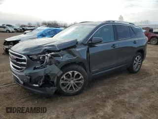 2019 GMC Terrain SLT with VIN 3GKALPEX3KL345124, listed as a Copart auction lot 52313115 with 65,841 mi miles and Clean Title. Bid and sale history available at carsss.com. Image 1.