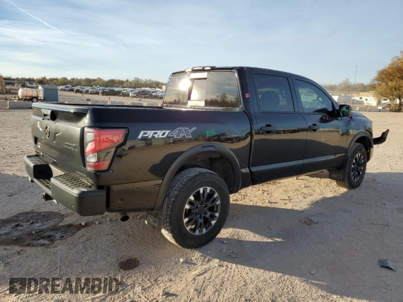 2021 Nissan Titan SV с VIN 1N6AA1ED3MN534845, выставлен на аукционе Copart как лот 81636574 с пробегом 111 680 миль миль и Списание • Salvage title. История ставок и продаж доступна на DreamBid. Изображение 3.