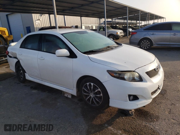 2009 Toyota Corolla with VIN 2T1BU40E49C154553, listed as a Copart auction lot 42830395 with 132,647 mi miles and Salvage Title. Bid and sale history available at carsss.com. Image 4.
