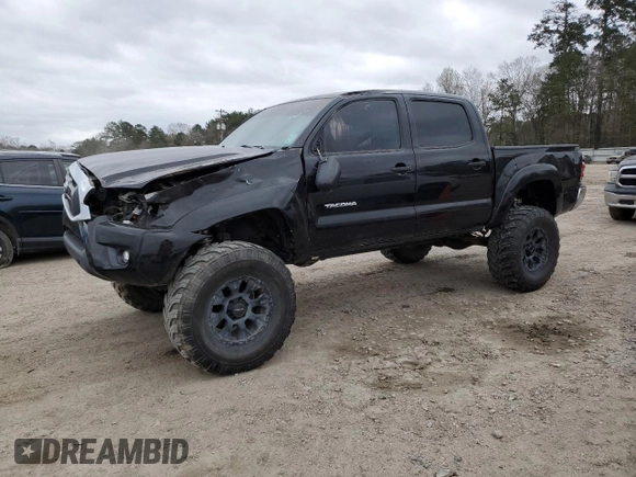 2015 Toyota Tacoma with VIN 5TFLU4EN5FX127176, listed as a Copart auction lot 47683175 with 141,730 mi miles and Salvage Title. Bid and sale history available at DreamBid. Image 1.
