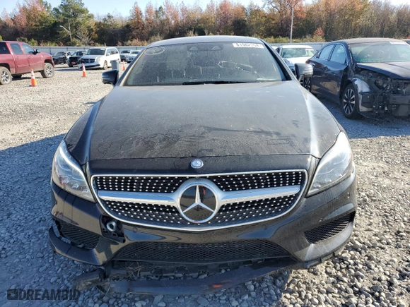 2016 Mercedes-Benz CLS-Class CLS 550 with VIN WDDLJ7DB7GA182627, listed as a Copart auction lot 81982354 with 0 mi miles and Salvage Title. Bid and sale history available at carsss.com. Image 5.