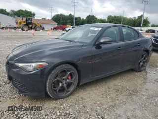2019 Alfa Romeo Giulia Ti с VIN ZARFANBN0K7608498, выставлен на аукционе Copart как лот 61263775 с пробегом 58 786 миль миль и Списание • Salvage title. История ставок и продаж доступна на DreamBid. Изображение 1.