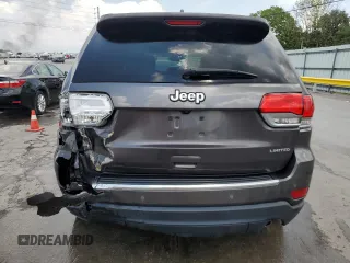 2018 Jeep Grand Cherokee Limited with VIN 1C4RJEBG1JC300335, listed as a Copart auction lot 61853325 with 107,137 mi miles and Salvage title. Bid and sale history available at DreamBid. Image 6.