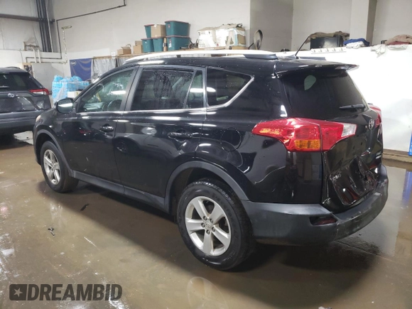 2014 Toyota RAV4 XLE with VIN 2T3RFREV8EW222027, listed as a Copart auction lot 49279185 with 128,900 mi miles and Salvage Title. Bid and sale history available at DreamBid. Image 2.