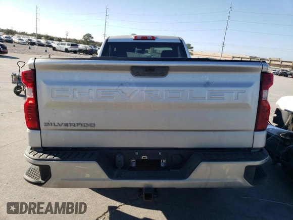 2021 Chevrolet Silverado 1500 Work Truck with VIN 3GCNWAEK6MG362856, listed as a Copart auction lot 85393134 with 57,875 mi miles and Salvage Title. Bid and sale history available at carsss.com. Image 6.