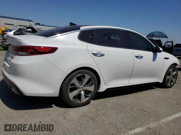 2018 Kia Optima SX with VIN 5XXGW4L21JG248467, listed as a Copart auction lot 62944715 with 55,829 mi miles and Salvage title. Bid and sale history available at DreamBid. Image 3.