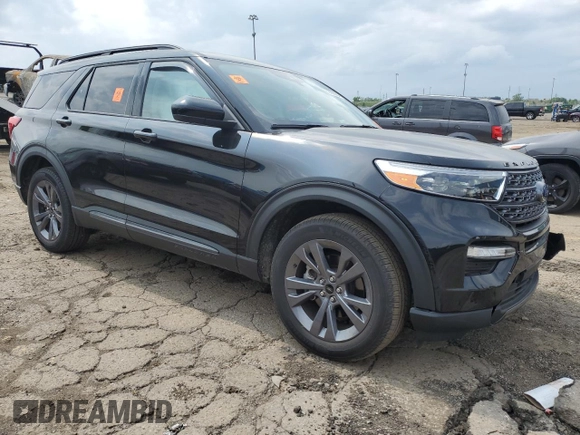 2023 Ford Explorer XLT с VIN 1FMSK8DH4PGB08216, выставлен на аукционе Copart как лот 59790055 с пробегом 7 226 миль миль и Чистый • Clean title. История ставок и продаж доступна на DreamBid. Изображение 4.