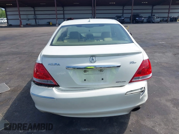 2005 Acura RL with VIN JH4KB16565C018356, listed as a IAAI auction lot 42138971 with 186,437 mi miles and . Bid and sale history available at DreamBid. Image 16.